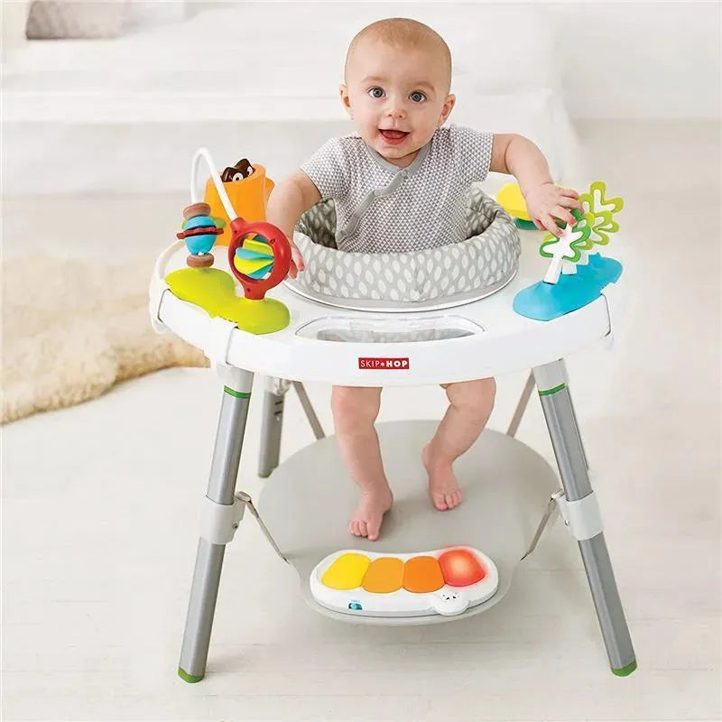 Skip Hop - Explore and More Baby's View 3-Stage Activity Center, White