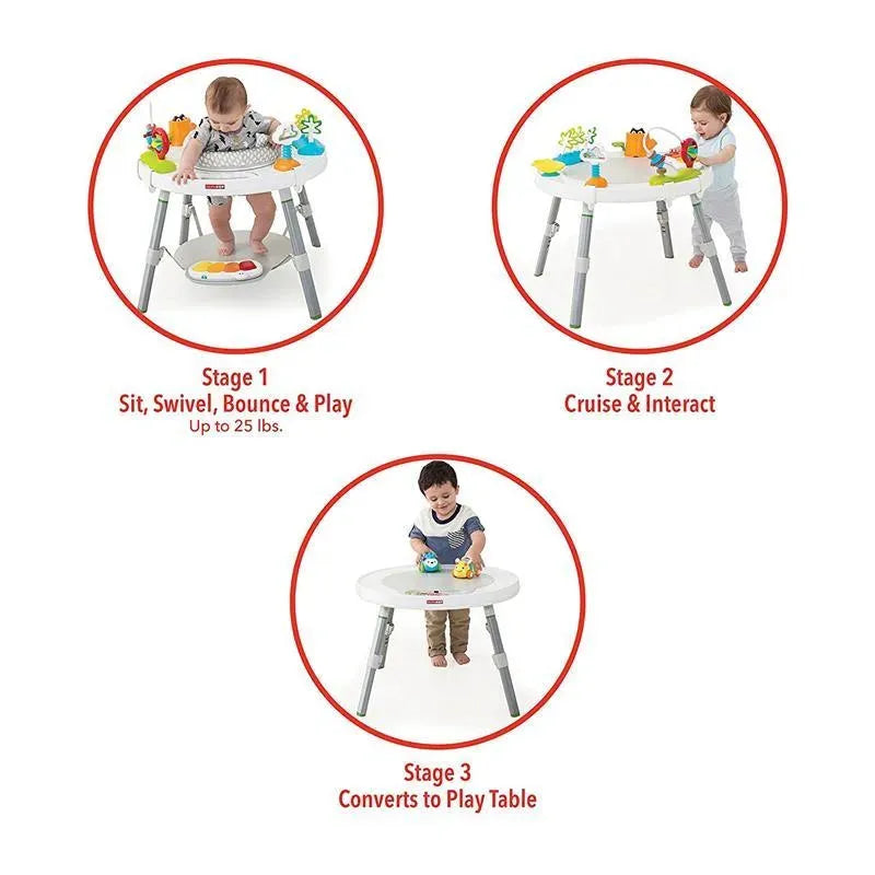 Skip Hop - Explore and More Baby's View 3-Stage Activity Center, White
