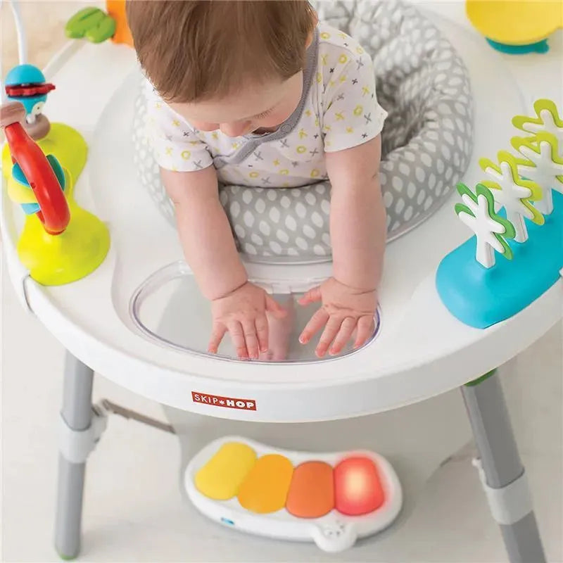 Skip Hop - Explore and More Baby's View 3-Stage Activity Center, White