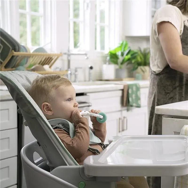 Ingenuity - Soothing Sheppy Baby Teether Toy with Activity Rings