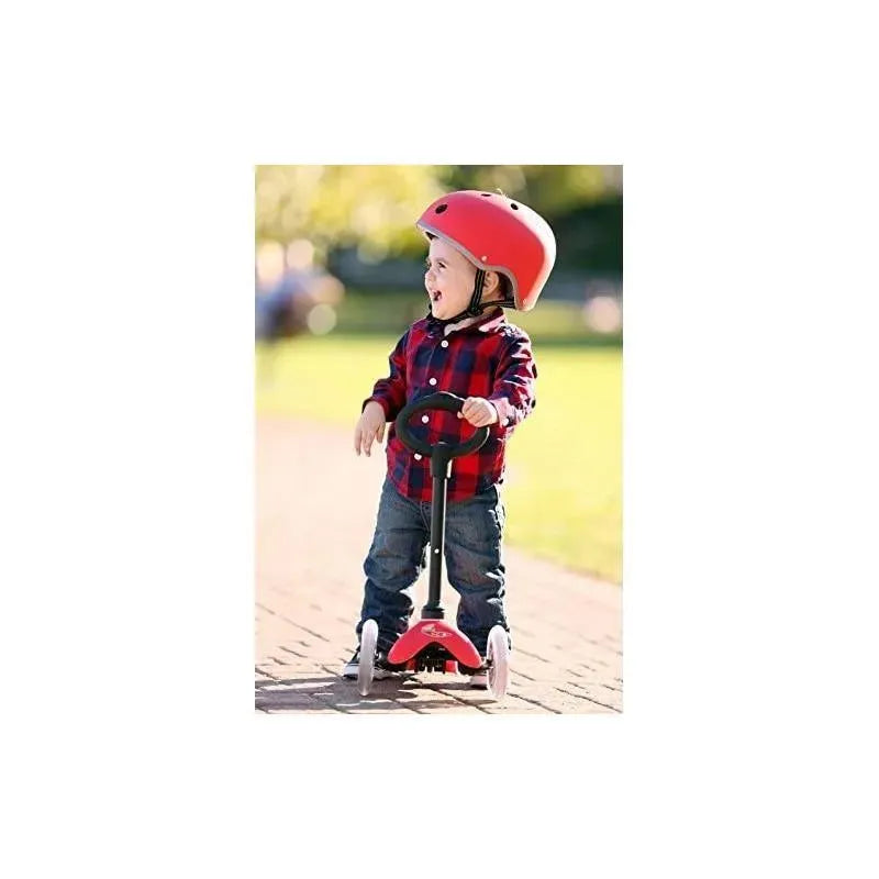 Micro Kickboard - Mini 3in1 Deluxe, Red