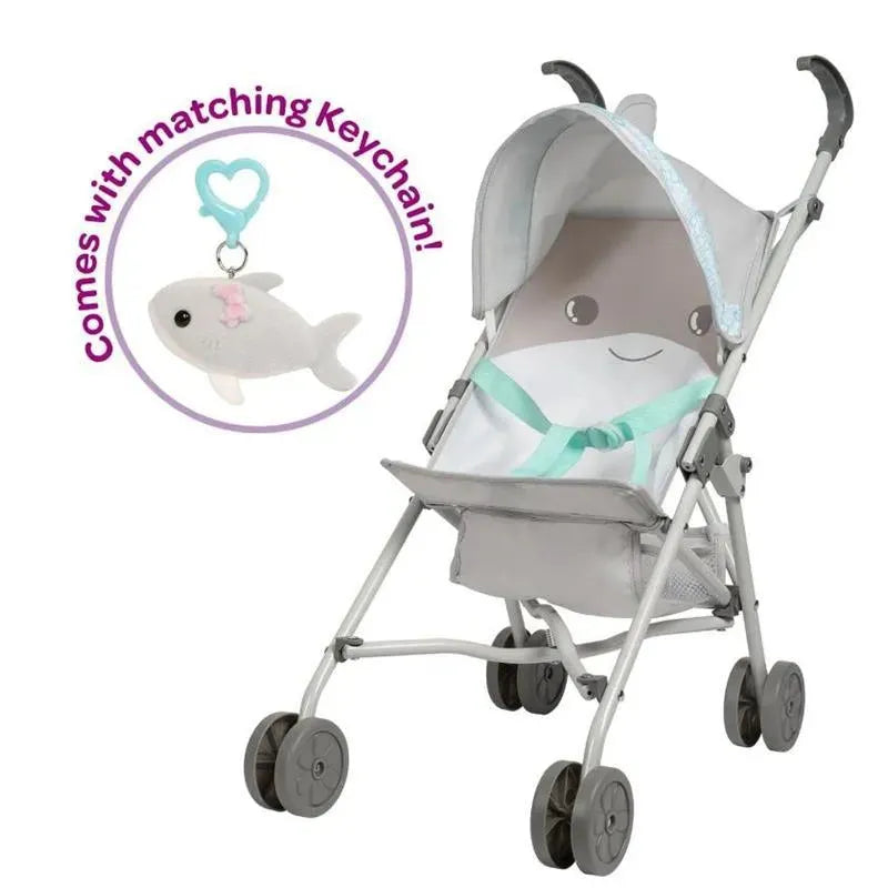Adora - Be Bright Shark Stroller & Key Chain