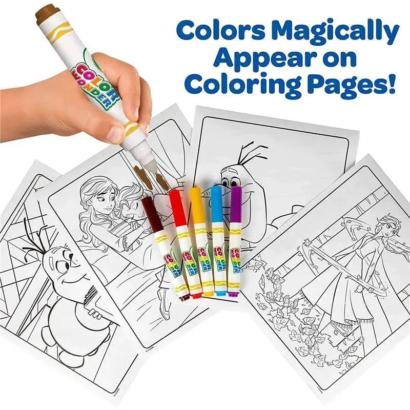 Crayola - Color Wonder Coloring Pad & Markers, Frozen