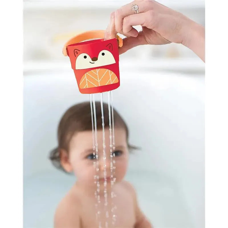 Skip Hop - Baby Bath Zoo Stack & Pour Buckets Toy