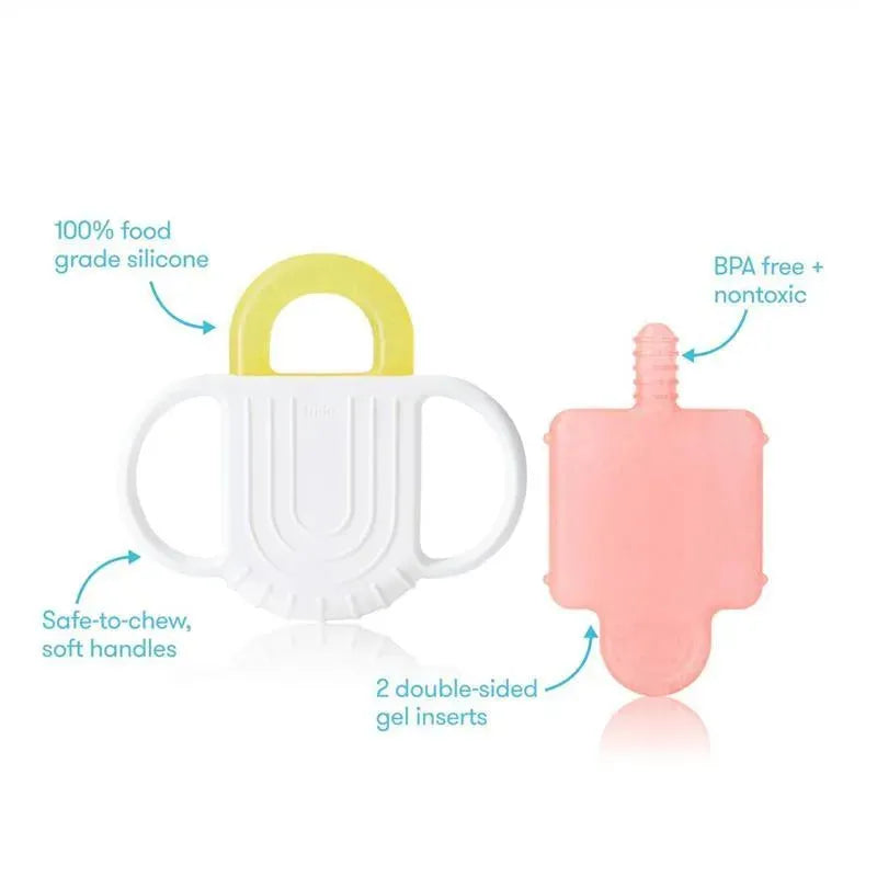 Fridababy - 2Pk Not-Too-Cold-to-Hold Silicone Teether