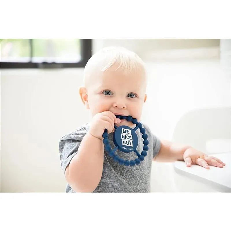 Bella Tunno - Mr Nice Guy Happy Teether, Navy