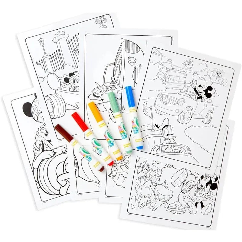 Crayola - Color Wonder Coloring Pad & Markers, Mickey Mouse