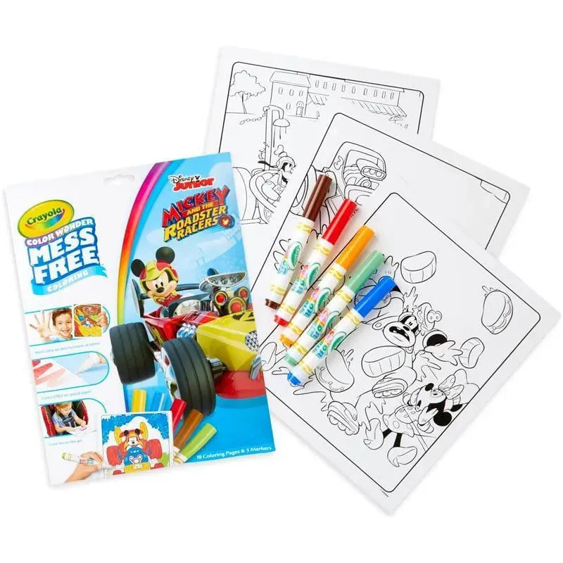 Crayola - Color Wonder Coloring Pad & Markers, Mickey Mouse