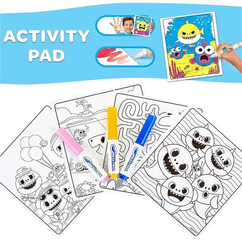 Crayola - Color Wonder Activity Pad, Baby Shark