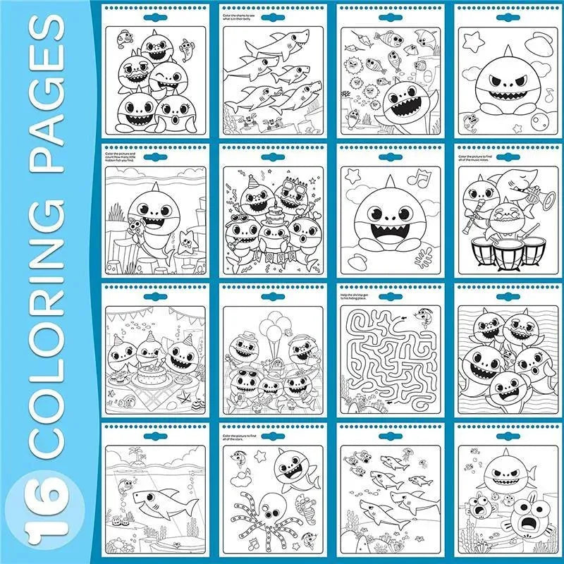 Crayola - Color Wonder Activity Pad, Baby Shark